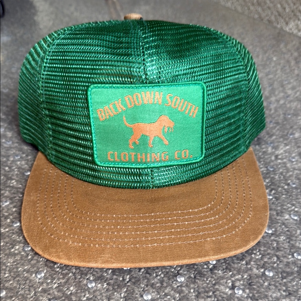NWOT Back Down South Clothing Co. Logo Meah SnapBack Hat